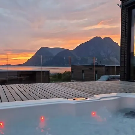 빌라 Classy Lofoten Kleppstad